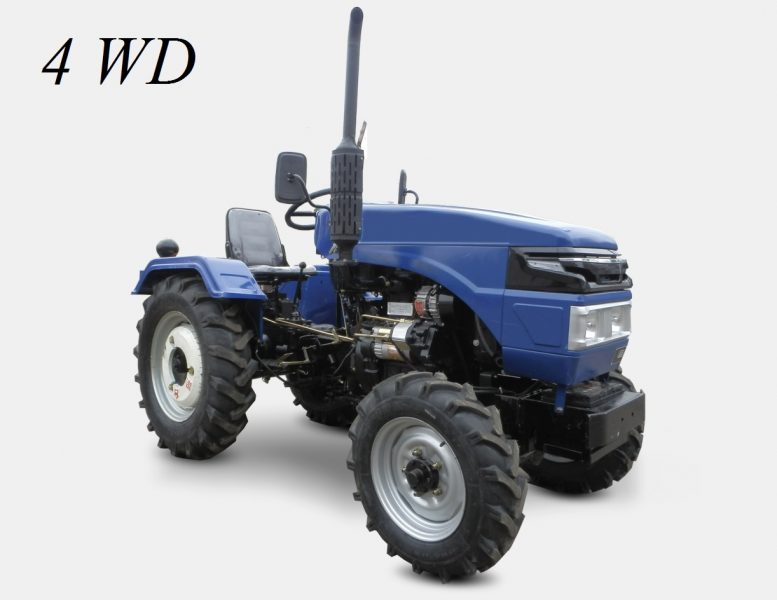 трактор полный привод 4WD трактор мини